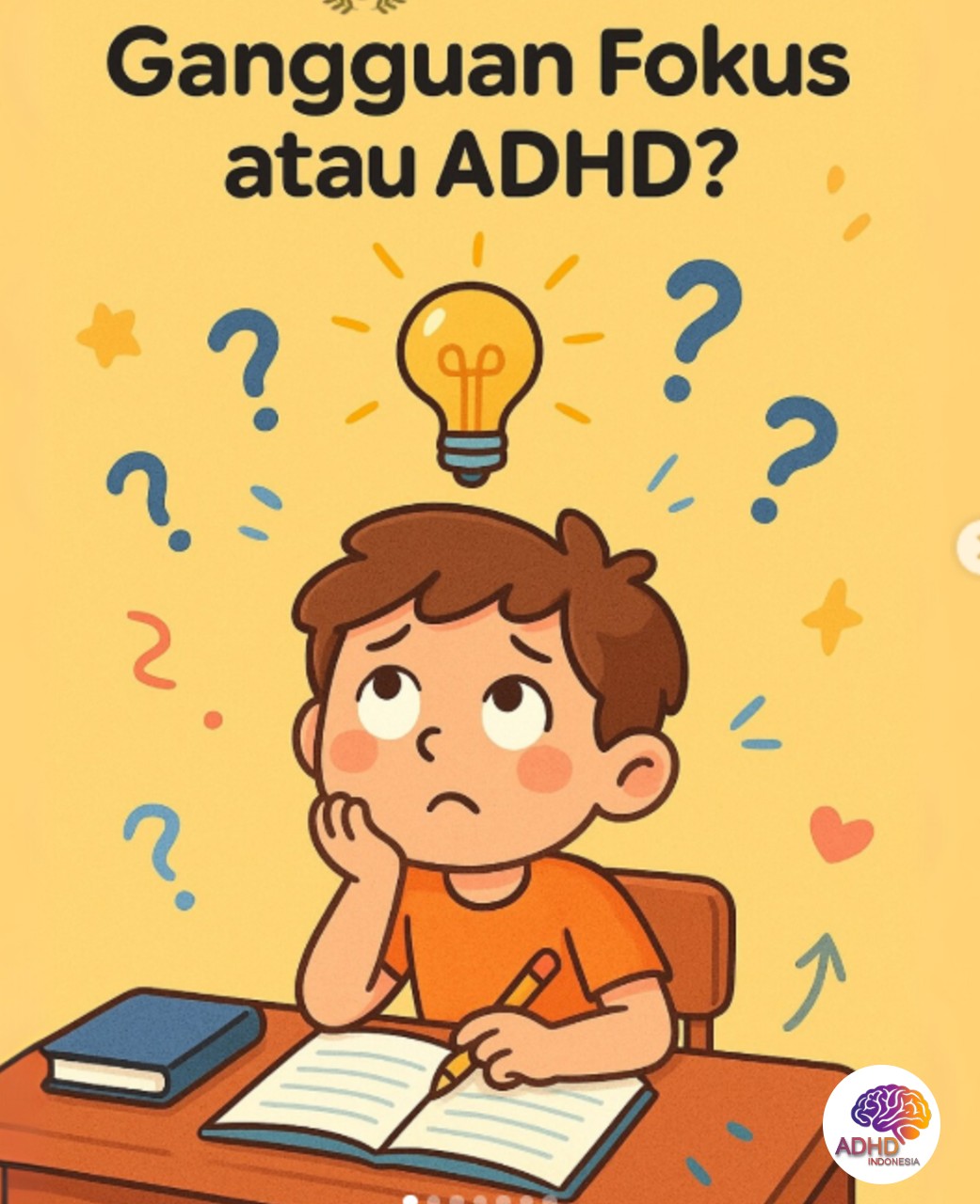 ADHD dan Kesulitan Fokus Anak: Edukasi untuk Keluarga di Kota Mataram