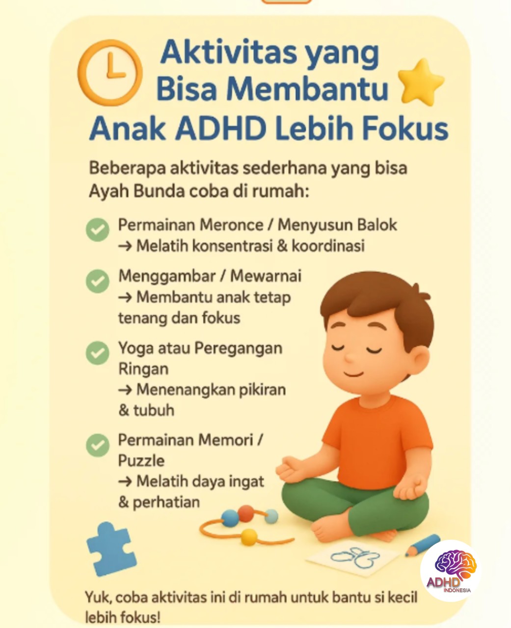 Pendekatan Edukatif yang Tepat untuk Anak ADHD di Kota Mataram