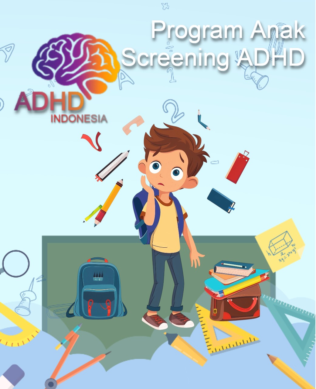 Program ADHD Indonesia Kota Mataram Screening ADHD Non-Diagnostik